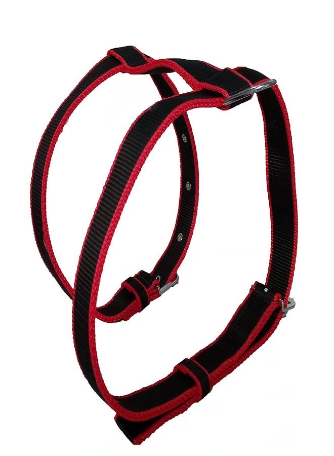 Skora Export Quality Stylish & Durable Harness. Description: - 1.25 Inch, Neck Circumference Adjustable -Min 23 Inch -Max 31 Inch & Rib Circumference 27-37 inch - Image 2